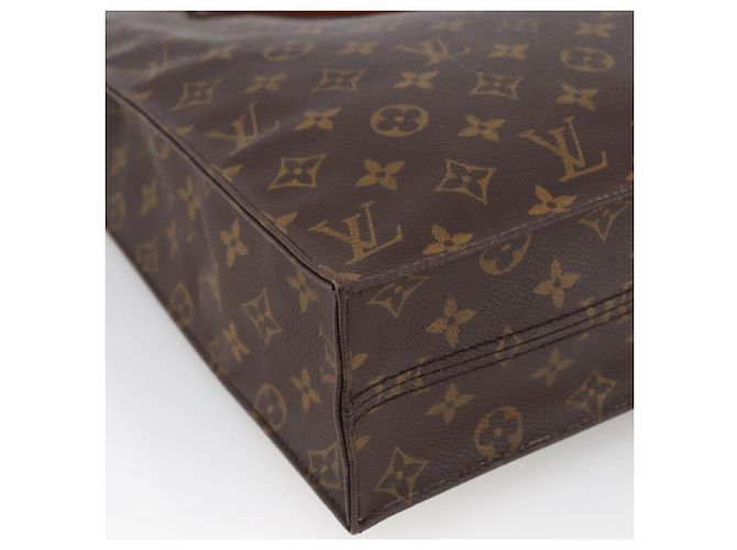 LOUIS VUITTON Monogram Sac Plat Handtasche M51140 LV Auth th6610 Monogramm - Ansicht 16