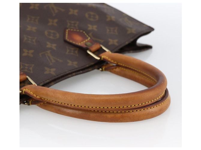 LOUIS VUITTON Monogram Sac Plat Handtasche M51140 LV Auth th6610 Monogramm - Ansicht 7