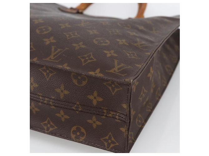 LOUIS VUITTON Monogram Sac Plat Handtasche M51140 LV Auth th6610 Monogramm - Ansicht 9