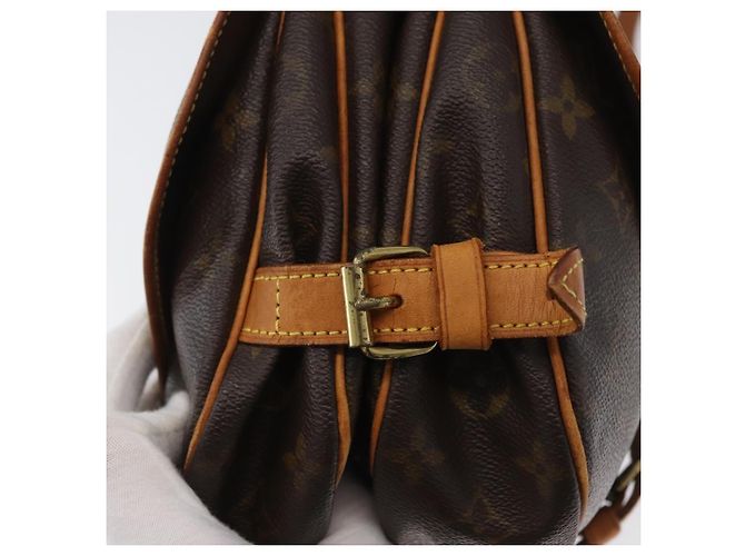 LOUIS VUITTON Borsa a Spalla Monogram Saumur 30 M42256 LV Auth 170962 Monogramma - vista 19