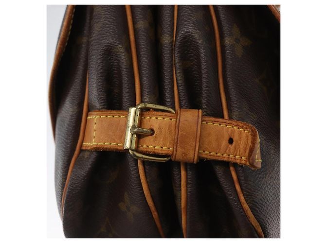 LOUIS VUITTON Borsa a Spalla Monogram Saumur 30 M42256 LV Auth 170962 Monogramma - vista 21