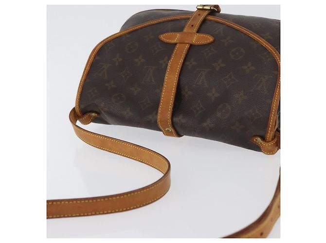 LOUIS VUITTON Borsa a Spalla Monogram Saumur 30 M42256 LV Auth 170962 Monogramma - vista 6