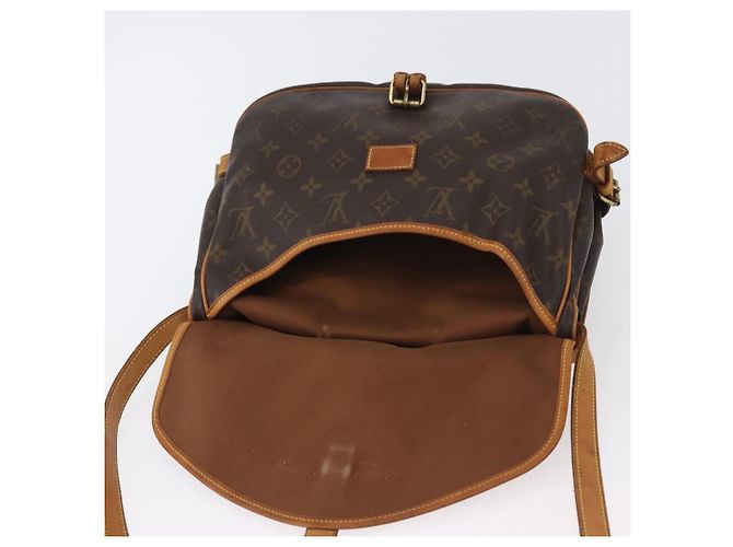 LOUIS VUITTON Borsa a Spalla Monogram Saumur 30 M42256 LV Auth 170962 Monogramma - vista 9