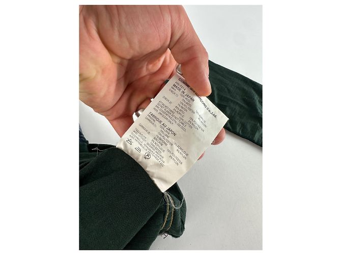 Comme Des Garcons Felpa astratta vintage da uomo Comme Des Garçons verde L - vista 10