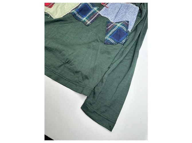 Comme Des Garcons Felpa astratta vintage da uomo Comme Des Garçons verde L - vista 7
