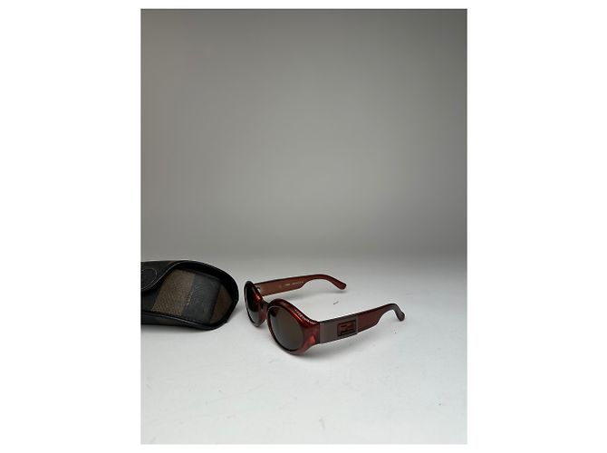 Occhiali da sole Fendi Roma vintage marroni Marrone - vista 12