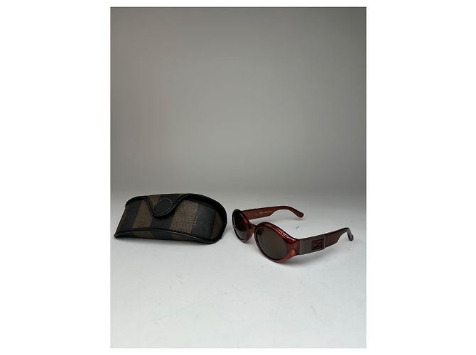 Occhiali da sole Fendi Roma vintage marroni Marrone - vista 2