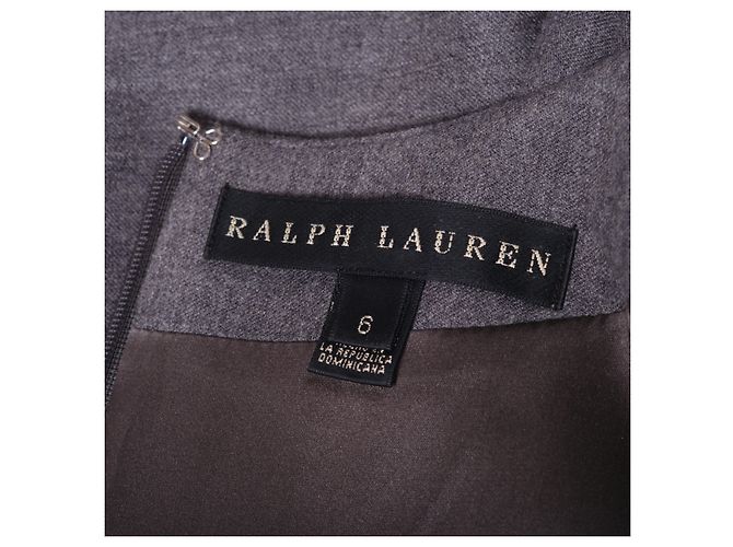 Ralph Lauren Etuikleid Grau - Ansicht 9