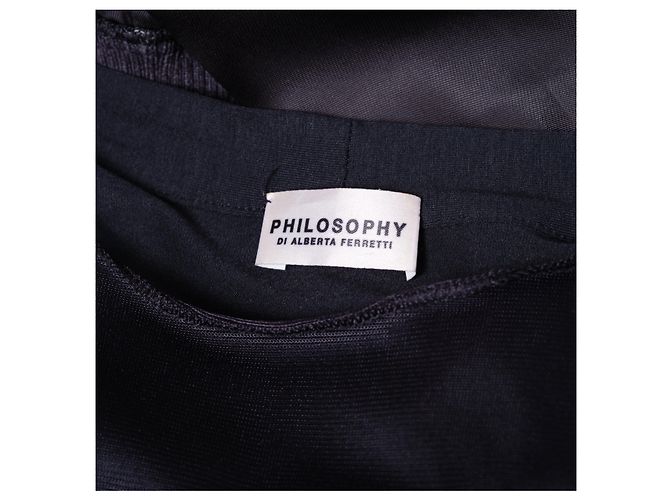 Autre Marque Midikleid Philosophy Alberta Ferretti Grau - Ansicht 9