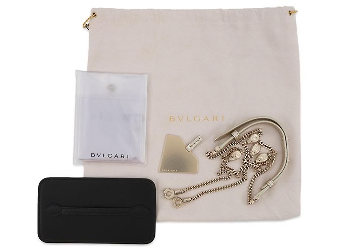 Bulgari Borsa Vanity Serpenti Bvlgari D'oro - vista 19