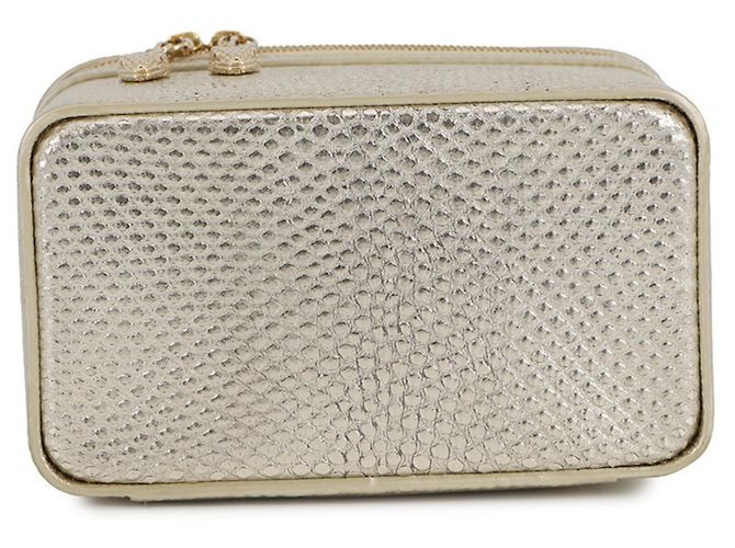 Bulgari Borsa Vanity Serpenti Bvlgari D'oro - vista 3