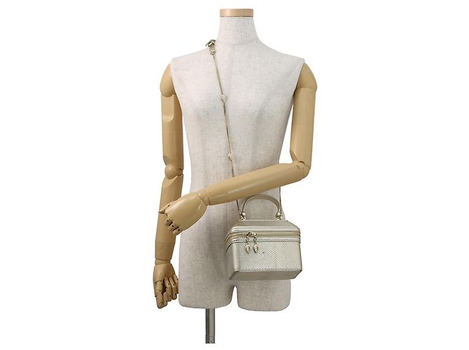 Bulgari Borsa Vanity Serpenti Bvlgari D'oro - vista 5