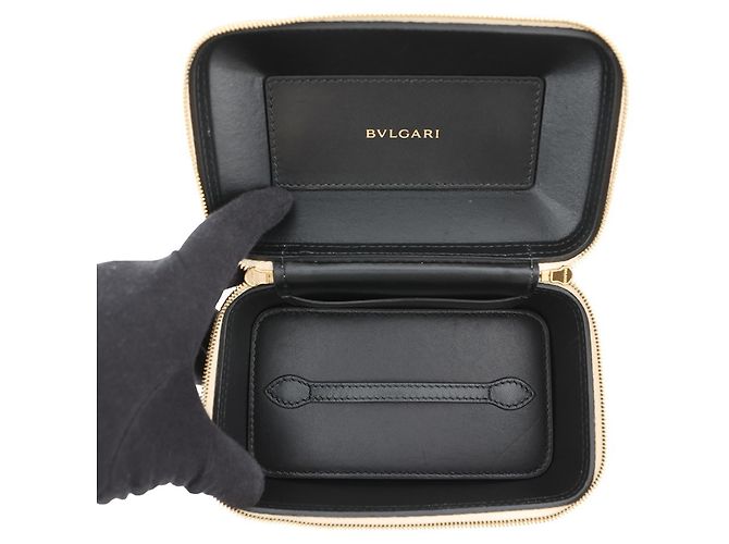 Bulgari Borsa Vanity Serpenti Bvlgari D'oro - vista 6