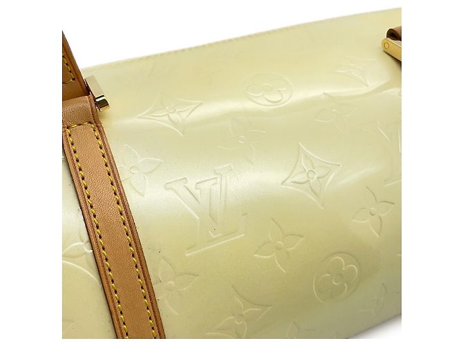 Borsa Bedford in Monogram Vernis di Louis Vuitton Bianco - vista 6
