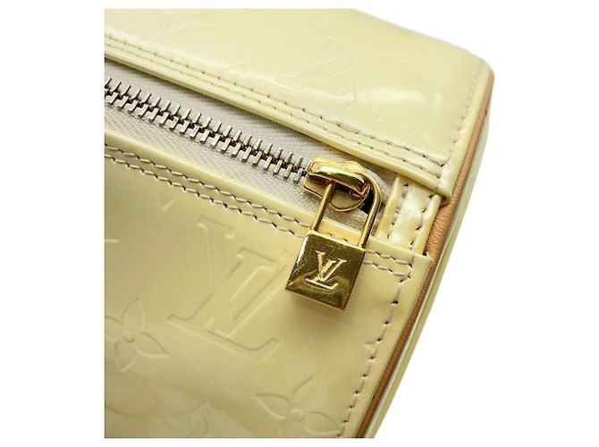 Borsa Bedford in Monogram Vernis di Louis Vuitton Bianco - vista 9