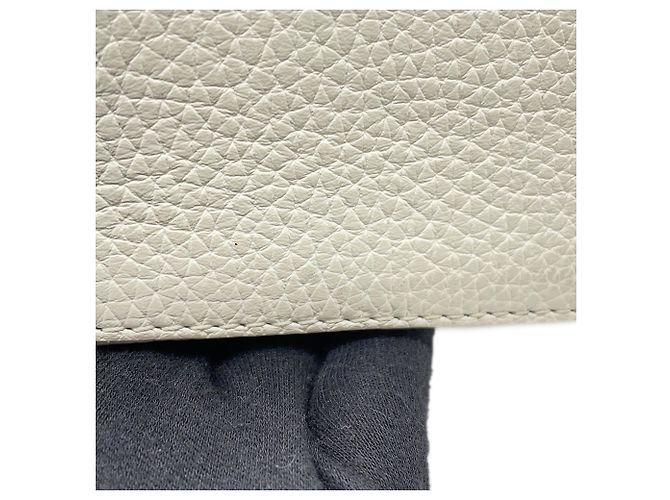 Borsa Capucines BB Louis Vuitton Rosa Bianco - vista 7