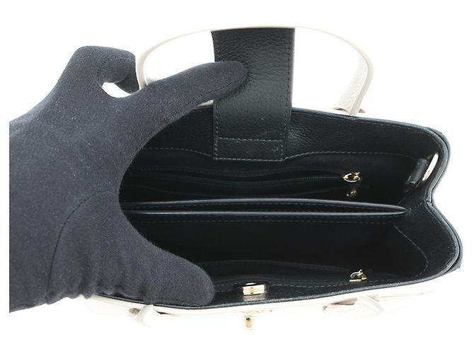 Borsa Neo Executive di Chanel Nero Crudo - vista 6