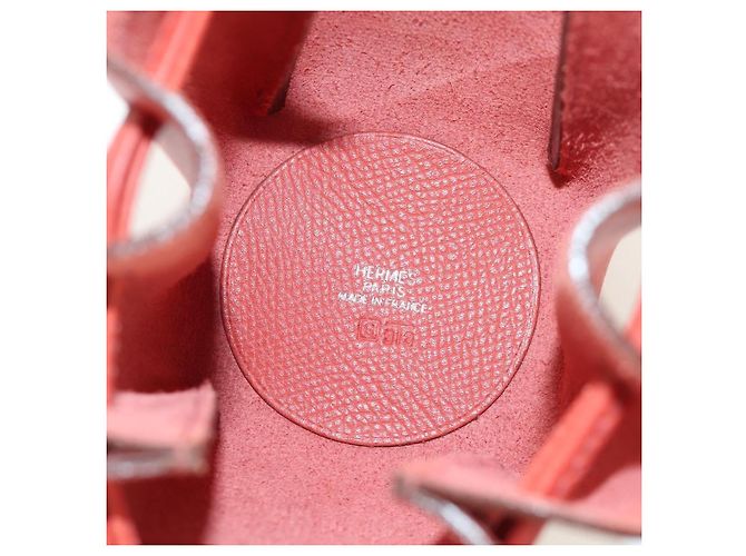 Hermès Hermes Vespa Leather Rosso - vista 5