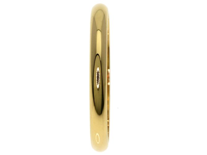 Fede nuziale in oro giallo 18K Cartier - vista 3