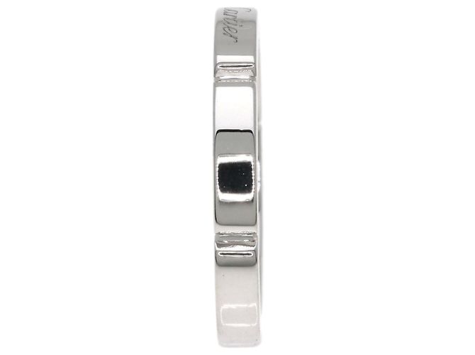 Anello Maillon Panthère Cartier in oro bianco 18K - vista 3