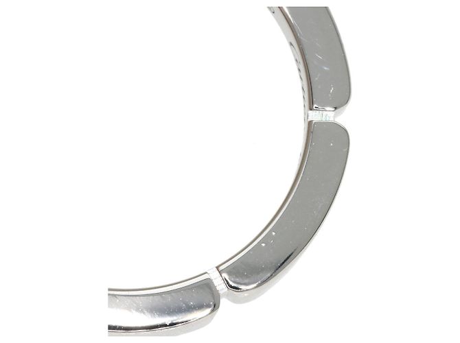 Anello Maillon Panthère Cartier in oro bianco 18K - vista 6