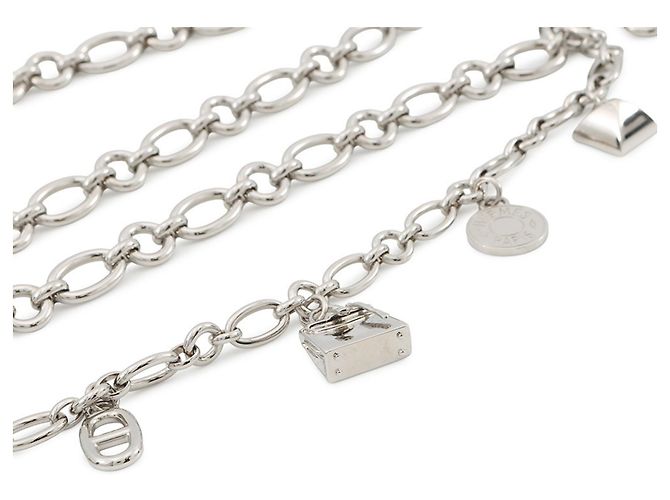 Kelly Hermès Kettengürtel in Silber - Ansicht 2