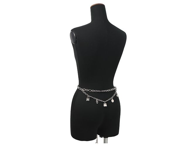 Kelly Hermès Kettengürtel in Silber - Ansicht 4