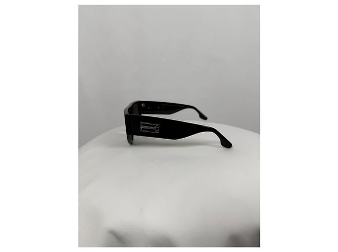 Victoria Beckham Oversized schwarze Sonnenbrille - Ansicht 3