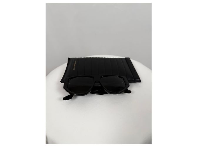 Victoria Beckham Oversized schwarze Sonnenbrille - Ansicht 5
