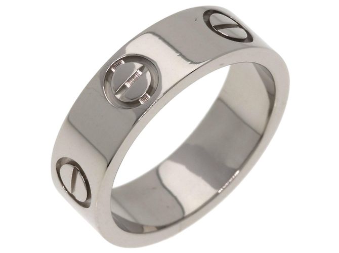 Anello Love Cartier in oro bianco 18K - vista 2