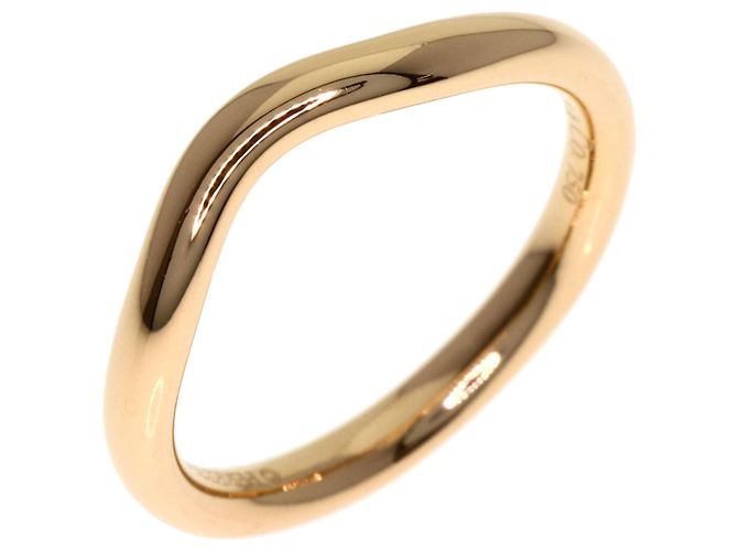 Tiffany & Co. 18K Roségold gewölbter Bandring - Ansicht 2
