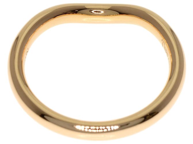 Tiffany & Co. 18K Roségold gewölbter Bandring - Ansicht 4