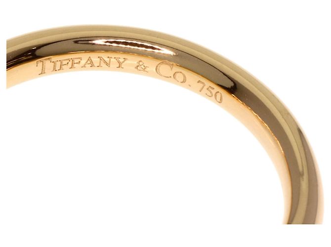 Tiffany & Co. 18K Roségold gewölbter Bandring - Ansicht 6