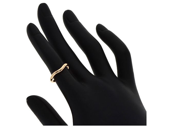 Tiffany & Co. 18K Roségold gewölbter Bandring - Ansicht 7