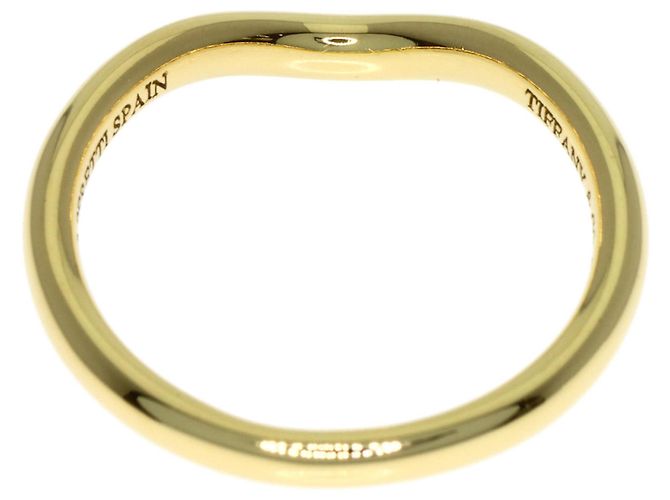 Anello a banda curva in oro giallo 18K Tiffany & Co. - vista 4