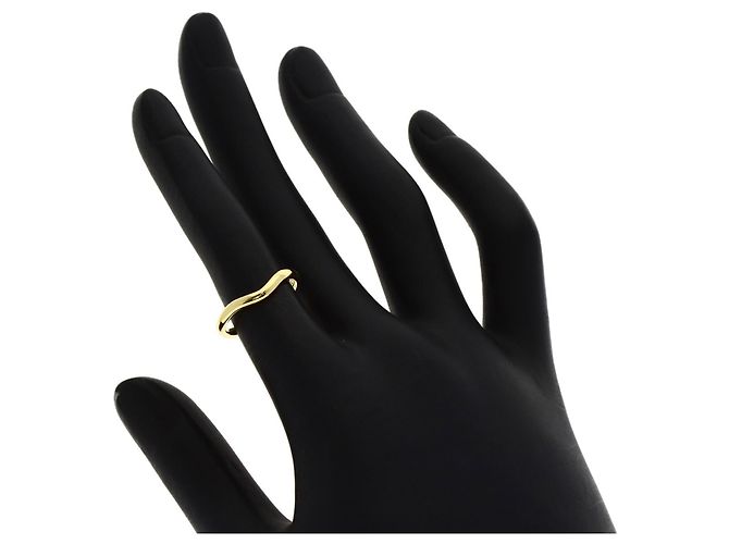 Anello a banda curva in oro giallo 18K Tiffany & Co. - vista 7