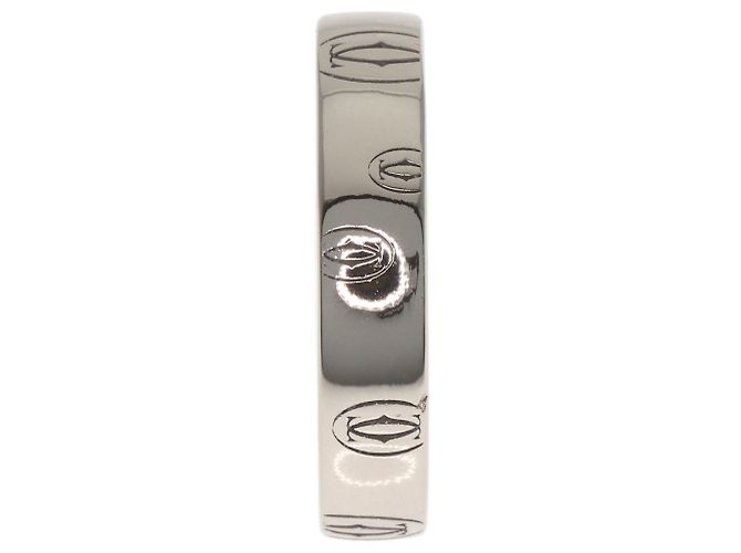 Anello Cartier Buon Compleanno #49 in oro bianco 18K - vista 3