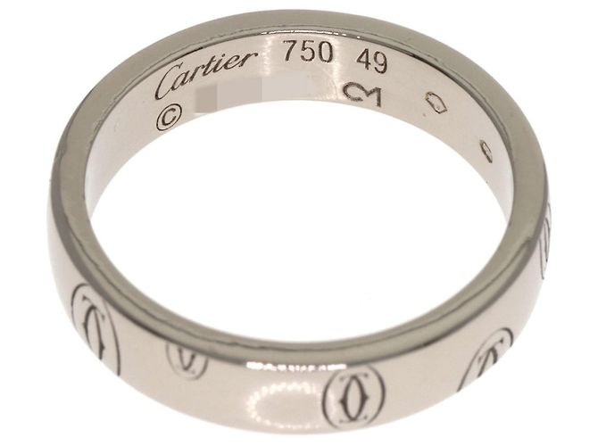 Anello Cartier Buon Compleanno #49 in oro bianco 18K - vista 4