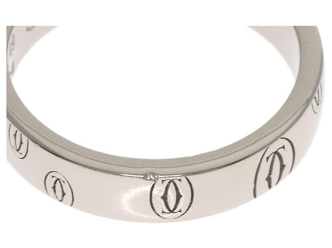 Anello Cartier Buon Compleanno #49 in oro bianco 18K - vista 6
