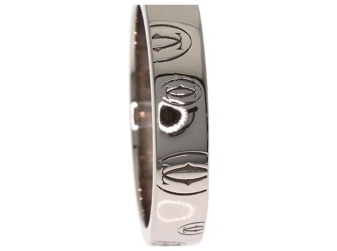 Anello Cartier Buon Compleanno #49 in oro bianco 18K - vista 7