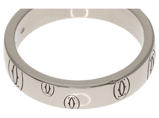 Anello Cartier Buon Compleanno #49 in oro bianco 18K - vista 9