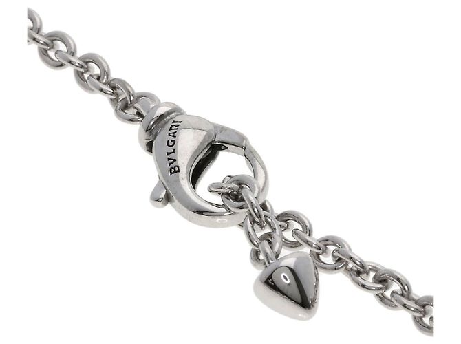 Bulgari Collana Bvlgari in Oro Bianco 18K - vista 4