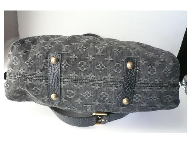 LOUIS VUITTON Borsa NEO Cabby Denim Nero 40 BE - vista 9