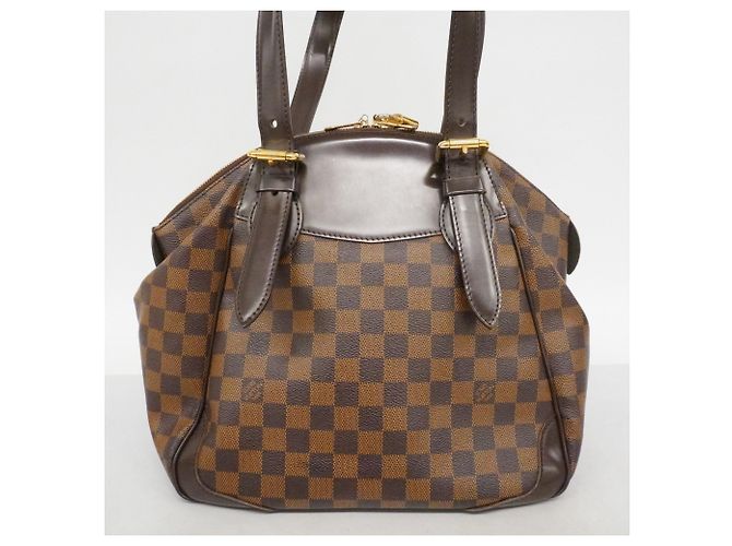 Borsa Louis Vuitton Damier Verona MM Damier ebene - vista 18