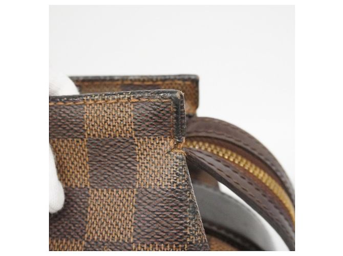 Borsa Tote Chelsea Damier Louis Vuitton N51119 Ebano Damier ebene - vista 11
