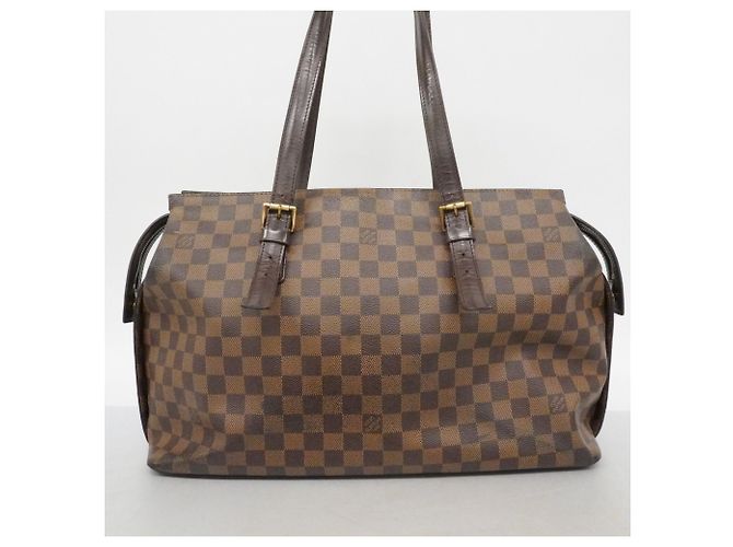 Borsa Tote Chelsea Damier Louis Vuitton N51119 Ebano Damier ebene - vista 19