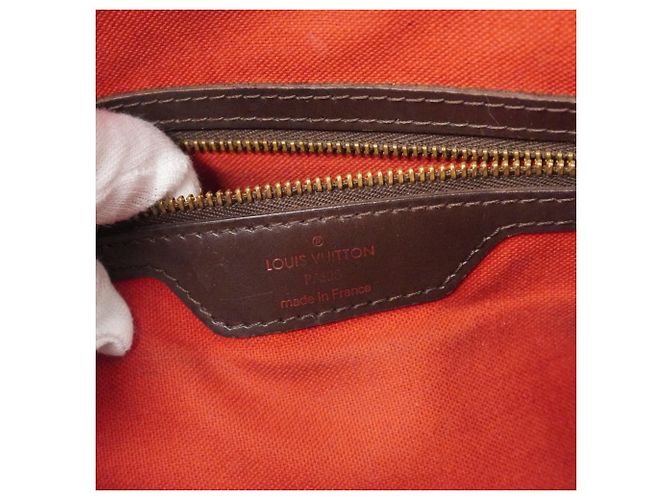 Borsa Tote Chelsea Damier Louis Vuitton N51119 Ebano Damier ebene - vista 5