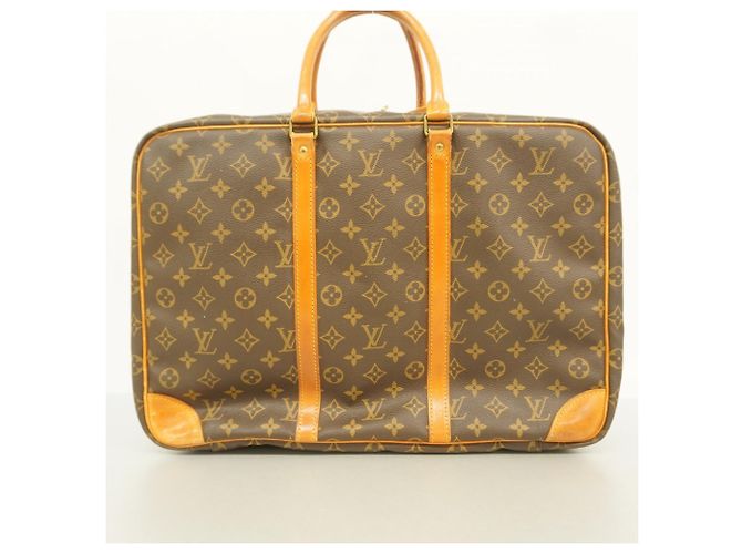 Borsa Boston Monogram Sirius 45 di Louis Vuitton Marrone - vista 14