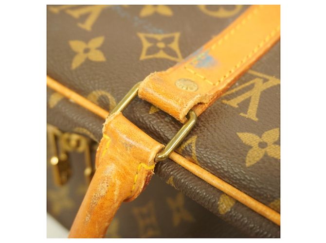 Borsa Boston Monogram Sirius 45 di Louis Vuitton Marrone - vista 8