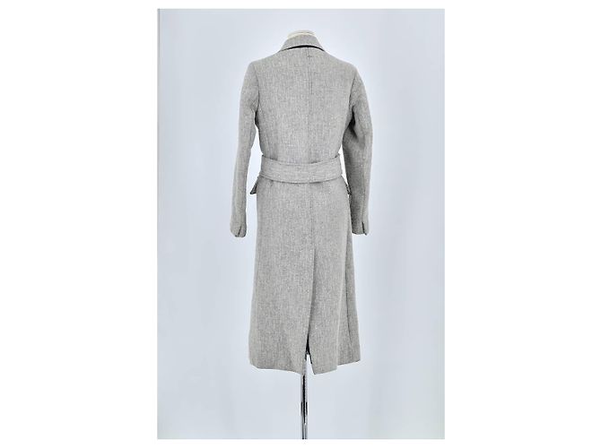 3.1 Phillip Lim Abrigo de lana gris - vista 6